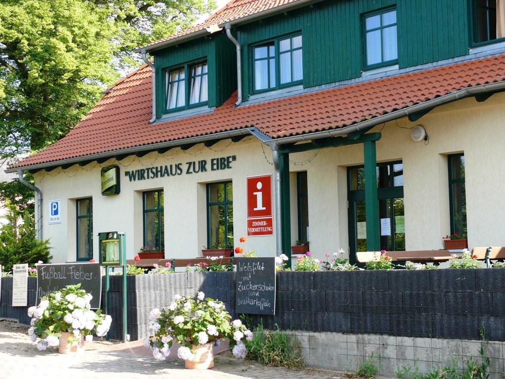 Отель Landgasthof "Wirtshaus Zur Eibe" Jabel Экстерьер фото